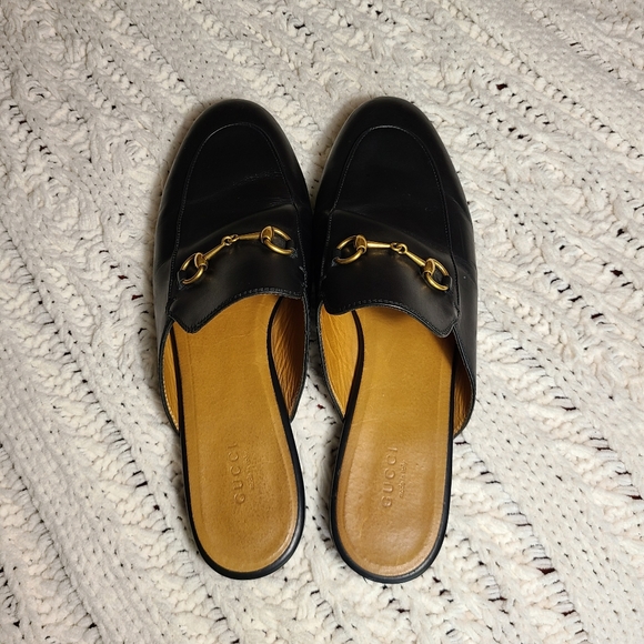 Gucci Princetown Leather Mule - Picture 3 of 8